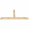 Ekena Millwork Portland Rough Sawn Timber Gable Bracket, Douglas Fir, 72"W x 33"H x 4"D x 4"F, 11/12 Pitch GBW072X33X0404POR00RDF - alternate 2